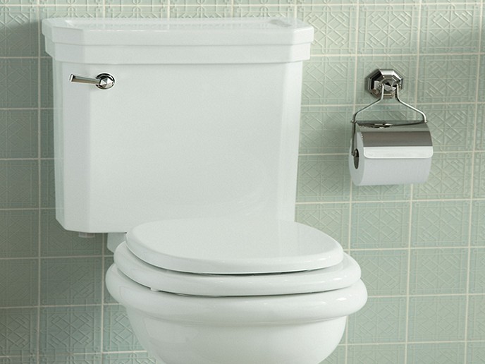 TWO-PIECE HIGH EFFICIENCY TOILET, ELONGATED, LESS SEAT FOR TOWN by Kallista P70380-00-0-0-large